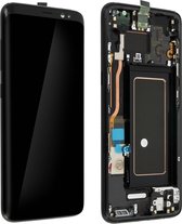 Compleet blok geschikt voor Samsung Galaxy S8 LCD-Touchscreen zwart