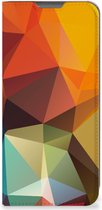 Smartphone Hoesje OPPO A77 5G | A57 5G Leuk Book Case Polygon Color