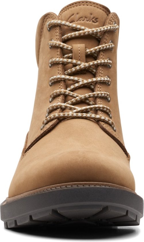 Clarks - Heren schoenen - Craftdale 2 Hi - G - Beige - maat 11 | bol.com