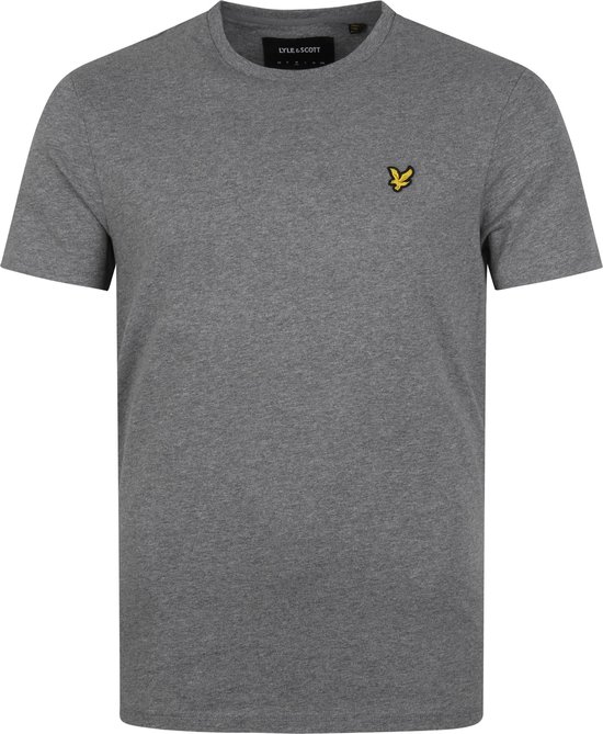 Lyle and Scott - T-shirt Grijs - Heren - Maat S - Modern-fit