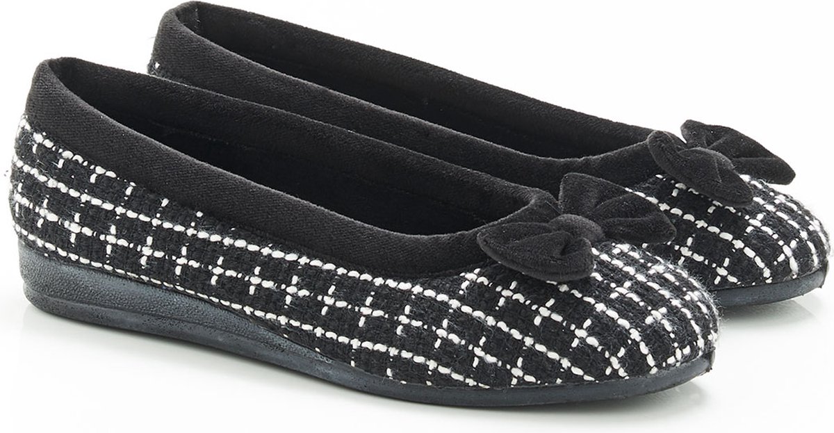 Damart - Thermolactyl pantoffels - Dames - Zwart - 42