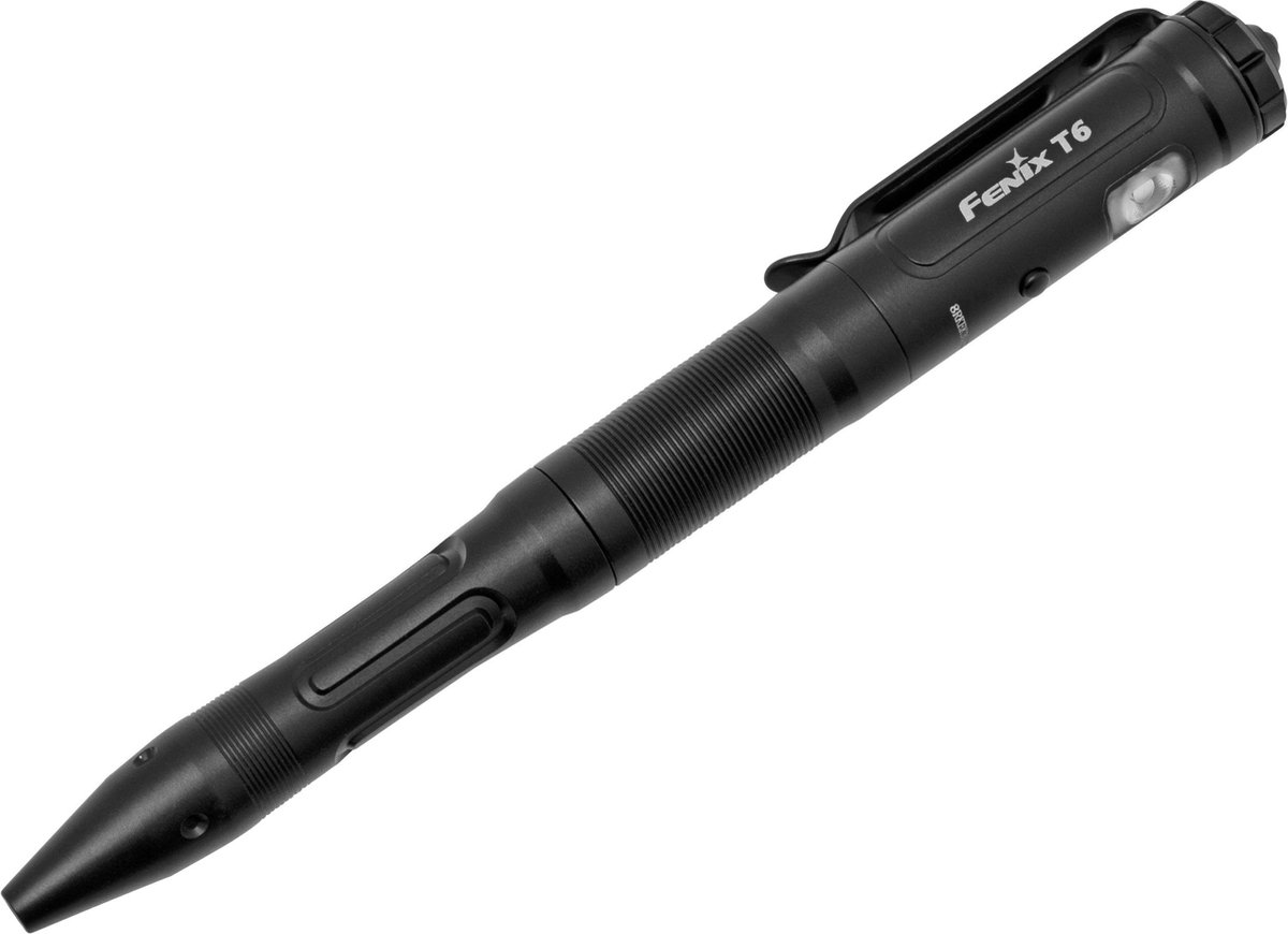 Fenix T6 Pen FET6-BK Tactische Pen Zwart 80 Lumen Aluminium