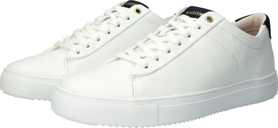 Blackstone ROGER - RM50 WHITE NAVY - LOW SNEAKER - Man - White - Maat: 45 |  bol.com