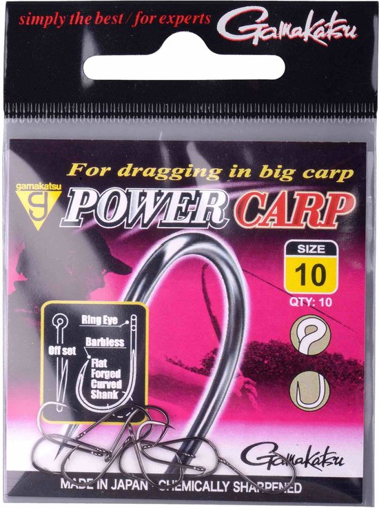 Gamakatsu Power Carp Ring Eye Barbless #16 van Gamakatsu — afbeelding 5