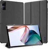 Dux Ducis - Tablet hoes geschikt voor Xiaomi Redmi Pad 10.6 (2022) - Domo Tri-fold Case - Auto Wake/Sleep functie - Zwart