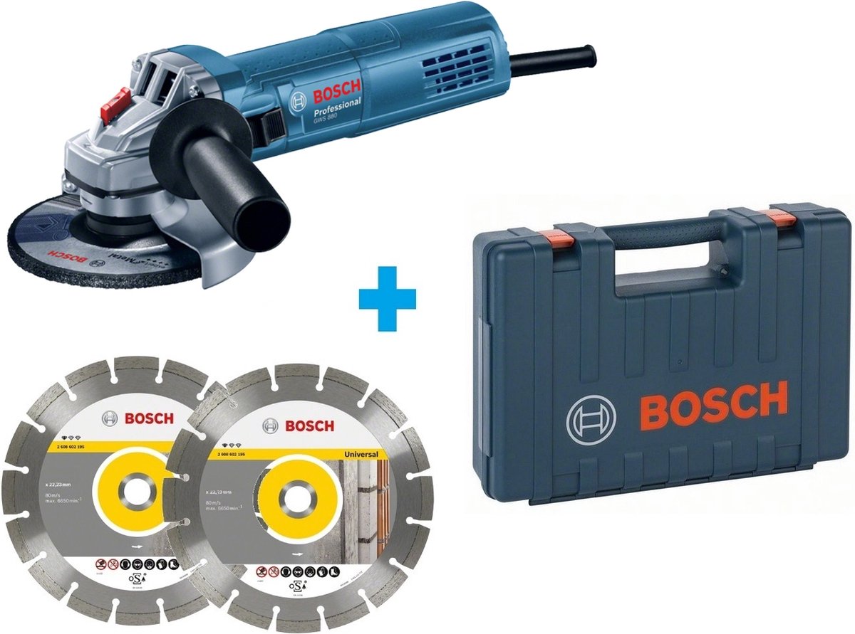 Negen Verzakking Onderhoud Bosch Professional GWS 880 Haakse Slijper - 880 W - 125 mm | bol.com