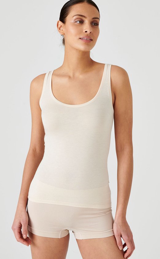 Damart - Sans manches - Femme - Beige - XS