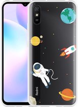 Xiaomi Redmi 9A Hoesje Astronaut - Designed by Cazy