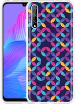 Huawei P Smart S Hoesje Abstractie Designed by Cazy