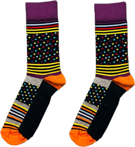 Sock My Feet - Chaussettes drôles pour hommes - Lot de 2 - Taille 39-42 -  Chaussettes