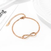 Nieuwe Design prachtige Diamanten Gouden Armband voor Haar Romantisch Valentijn cadeau met geschenkzakje