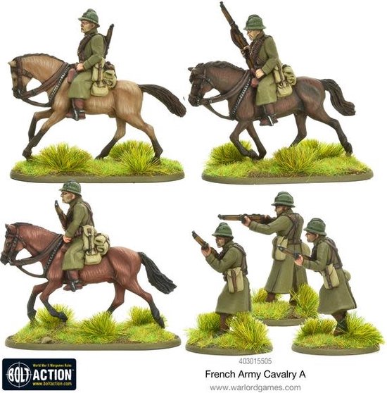 Figurine Soldat Del Prado - Dragon Cavalerie Française 1916 - 1:30 (54mm) - Collection
