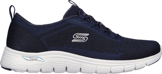 Skechers Arch Fit Vista - Gleaming Dames Sneakers - Donkerblauw - Maat 39