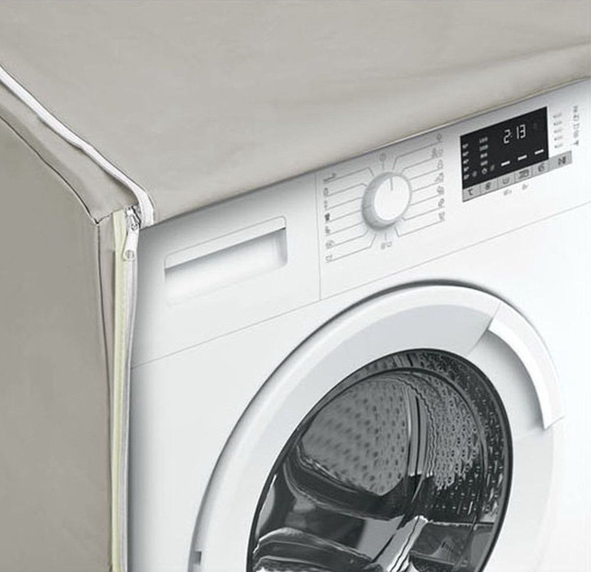 Wasmachine hoes | Wasmachine beschermer | Hoes voor wasmachine met opening aan de voorzijde |60x60x84 cm