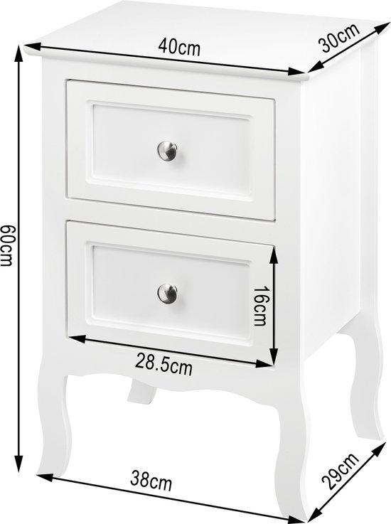 Met wielen - Vintage - Metalen - MDF - Slaapkamer - Kasten kopen