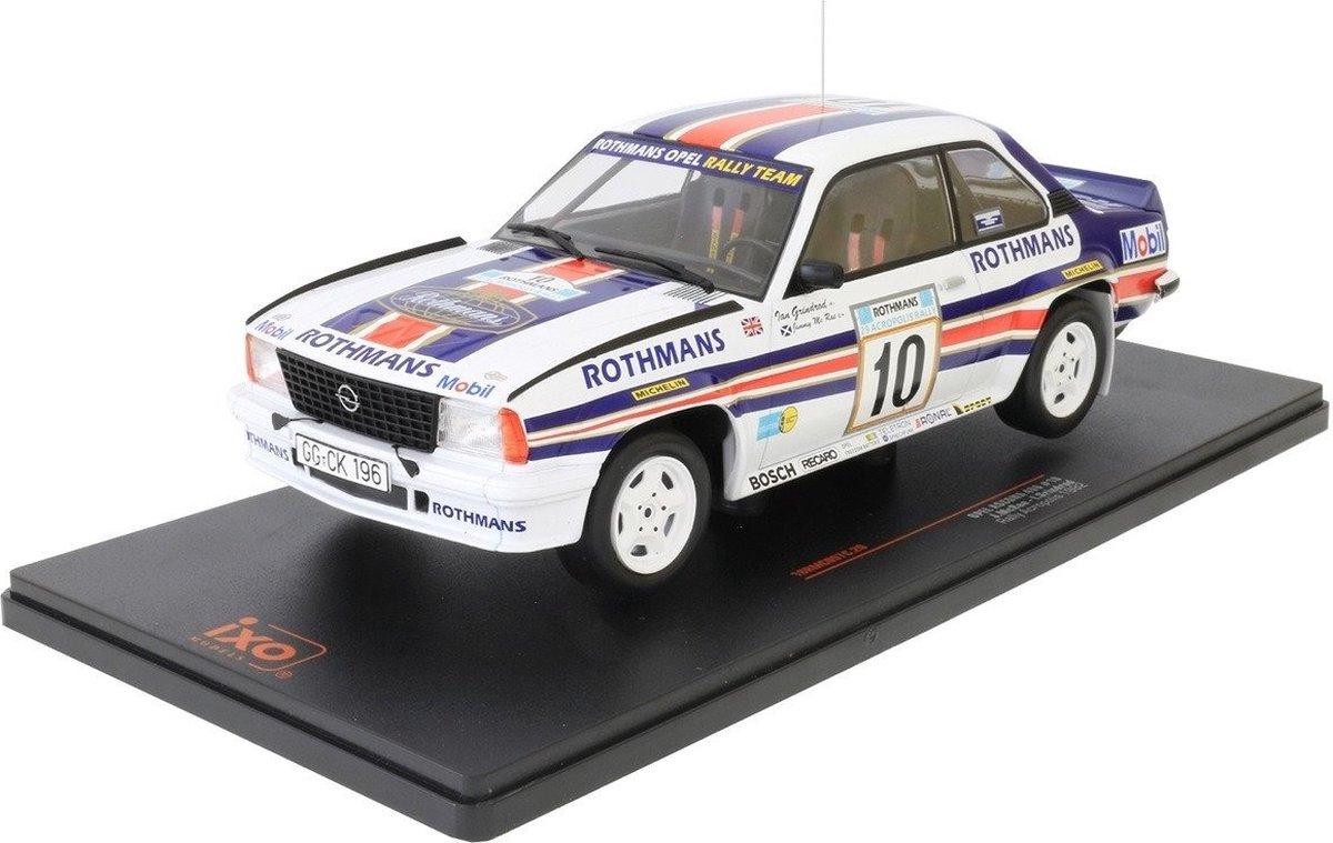 Opel Ascona 400 #10 Rally Acropolis 1982 - 1:18 - IXO Models