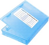 Afsluitbare bescherm box voor 2,5'' HDD/SSD / blauw