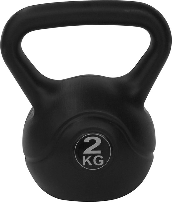 begaan Detective verhaal Tunturi PVC Kettle Bell - Kettlebell - 2 kg - Incl. gratis fitness app |  bol.com