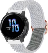 iMoshion Elastic nylon 22 mm - Convient pour Samsung Galaxy Watch 46mm / 3 (45mm) / Gear s3 - Polar Vantage M2 / Grit X - Garmin Vivoactive 4 / Venu 2 - Huawei Watch GT 3 (pro) / 2 - Amazfit GTR - Wit