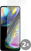 Cazy Tempered Glass Screen Protector geschikt voor Motorola Moto G82 - Transparant - 2 stuks