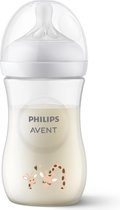 Philips Avent Natural Response Babyfles - Giraffe - 1 Fles - 260 ml - 1+ maanden - Snelheid 3-speen - SCY903/22