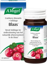 A.Vogel Cranberry Monarda + Solidago tabletten - Bevat Solidago ter ondersteuning van het natuurlijk afweersysteem in de blaas* - 30 st