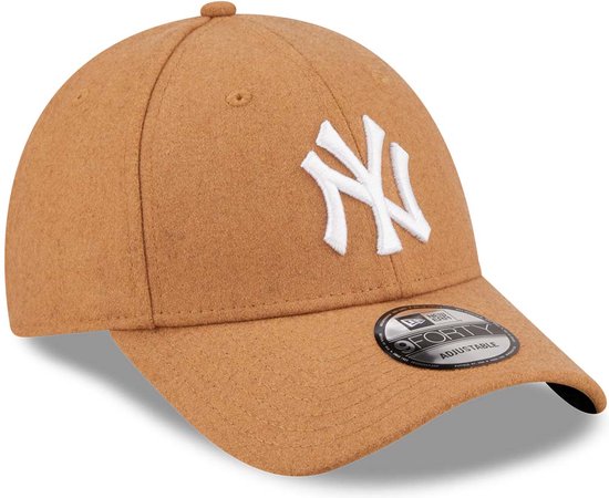 New York Yankees Beige Wool 9FORTY Adjustable Cap