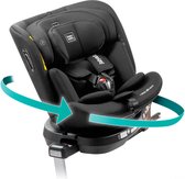 BabyAuto Aitana I-Size Autostoel - 360º draaibaar - Isofix - 40-150 cm - 0-36kg - Tot 12 jaar - Kleur Zwart