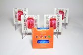 Aardbeiensmaak - Condoom - Flavoured - Condoomautomaat -  Per 5 stuks