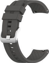 Strap-it Smartwatch bandje 22mm - extreme siliconen horlogeband geschikt voor Samsung Galaxy Watch 1 46mm / Galaxy Watch 3 45mm / Gear S3 Classic & Frontier - Amazfit GTR 47mm / GTR 2 / GTR 3 & 3 Pro / GTR 4 - OnePlus Watch - grijs