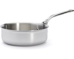 de Buyer AFFINITY - Sauteuse met rechte rand- RVS - Ø20cm - PFAS-vrij