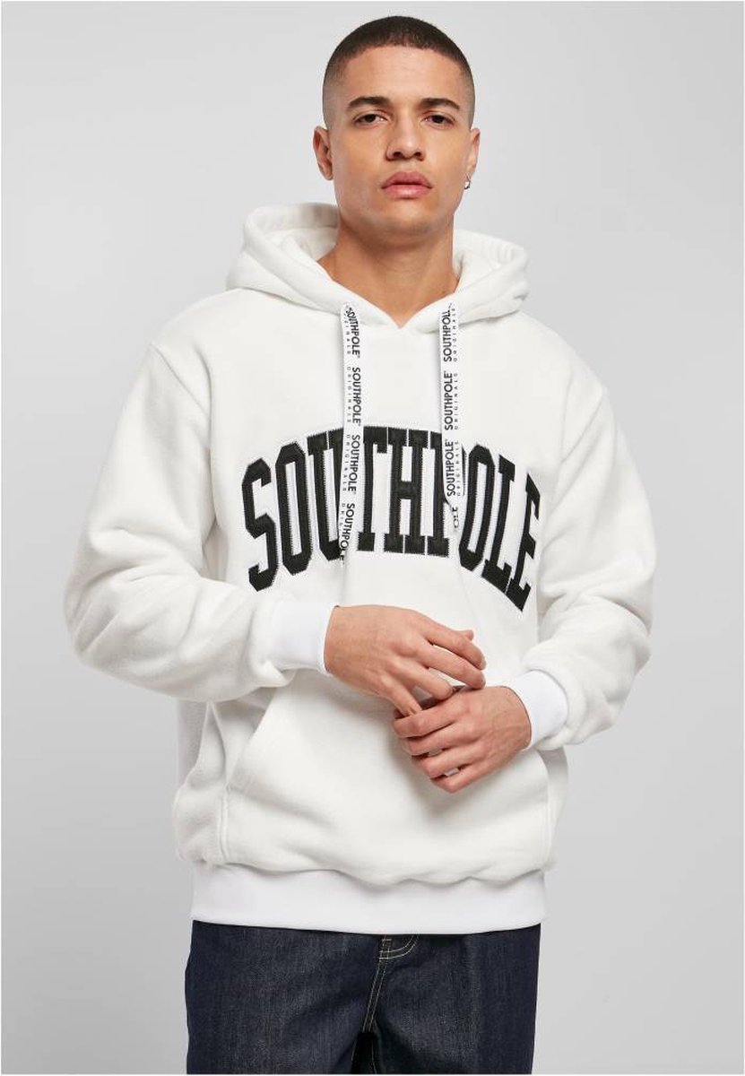 Southpole Hoodie/trui -L- College Wit