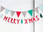 Partydeco - Banner Merry Christmas (120 cm)