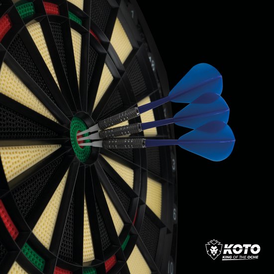 KOTO Pro 580, Elektronisch Dartbord, Dartbord met Softtip Darts, E-Darts Multiplayer, 36 spellen en meer dan 580 variaties, Professioneel Elektronisch Dartspel, DartSet. van KOTO — afbeelding 4