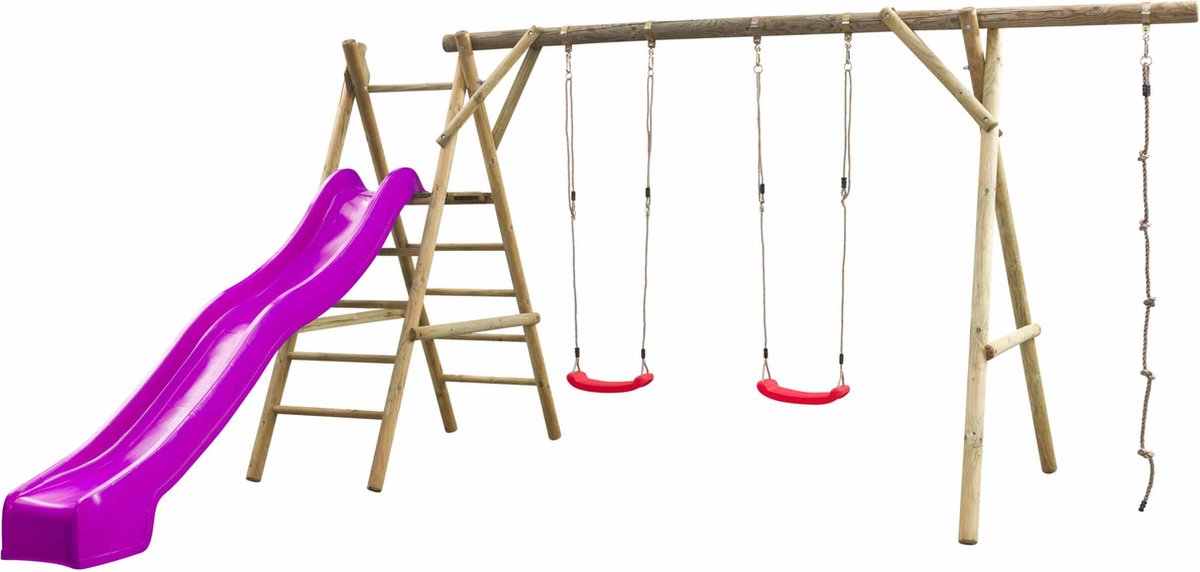 Swing King Noortje - Speeltoestel - Violet