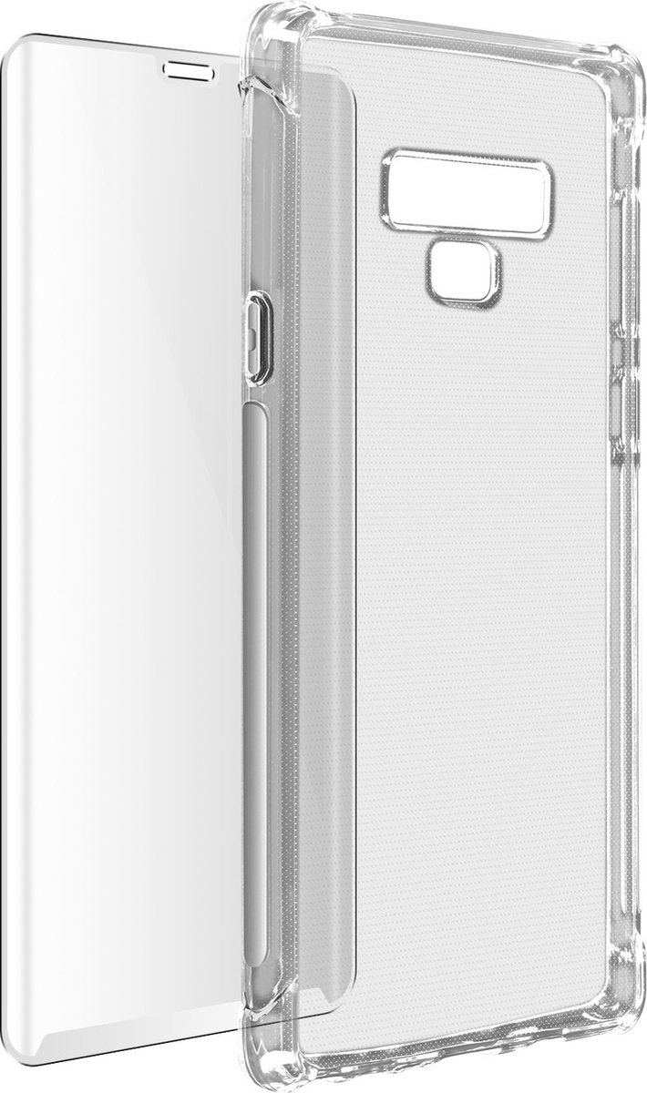 Protection Pack Geschikt voor Samsung Galaxy Note 9 Verstevigd hoesje + Gehard Glas