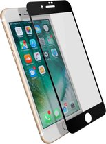 Geschikt voor Apple iPhone SE 2022/2020 en 8/7 gehard glas 9H Afgeschuind 11D zwart