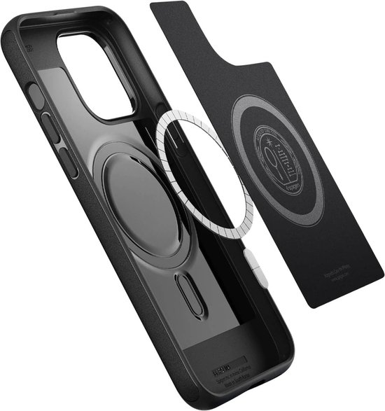 Spigen Mag Armor Case hoesje voor iPhone 14 Pro Max zwart Magfit bol