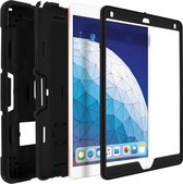 Case Geschikt voor Apple iPad Pro 10.5/Air 2019 Bescherming Bi-materialen Standaard – Zwart