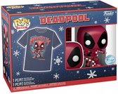 Pop! Marvel Deadpool: Set Figure and Tee - Deadpool Maat L FUNKO