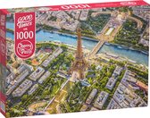 View over Paris Eiffel Tower Puzzel 1000 Stukjes