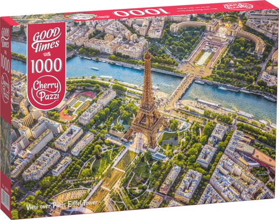 Puzzle Vue sur Paris Tower Eiffel 1000 pièces | bol