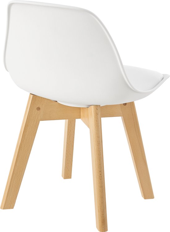 Kinderstoel Elvdal 56x38x33 cm set van 2 wit [en.casa] van Merkloos — afbeelding 5
