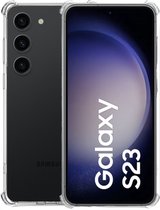 Geschikt voor Samsung S23 Hoesje – Shock Proof Case – Cover Transparant