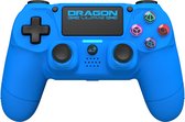 Manette de Jeu PlayStation 4 / PC sans fil Dragon Shock 4 Officielle Bleue. Haute performance DS4 double Vibration. Pour PS4 / PS4 Slim / PS4 Pro / Windows 7/8/10/11 et Téléphone Mobile