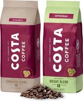 2 kg Koffiebonen COSTA Coffee - Bright Blend Medium, Signature Blend Medium