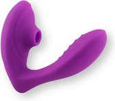 Luchtdruk Vibrator - G Spot Stimulator & Clitoris Satisfyer - Stille Vibrators voor Vrouwen - Sex Toys - Dildo - ook voor Koppels - Paars