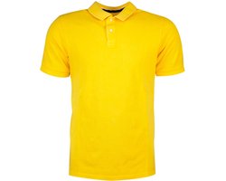 Superdry Vint Destroy Korte Mouw Poloshirt Geel XL Man