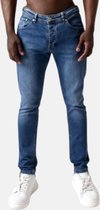 Klassieke Heren Jeans Slim Fit - DC-018 - Blauw