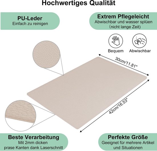 Set van placemats Tafel Decoratie Dineren Eetkamer Accessoires bol